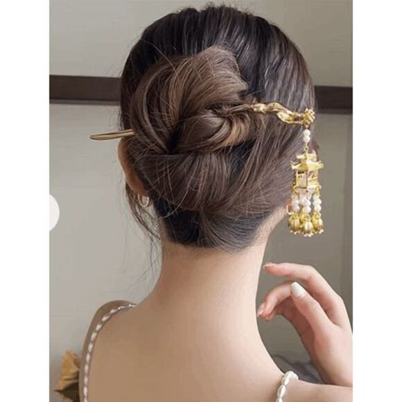 NWOT Fantasy Romantic Fairy Fae Hairpin - Gorgeous - 7.25" long - Picture 1 of 3